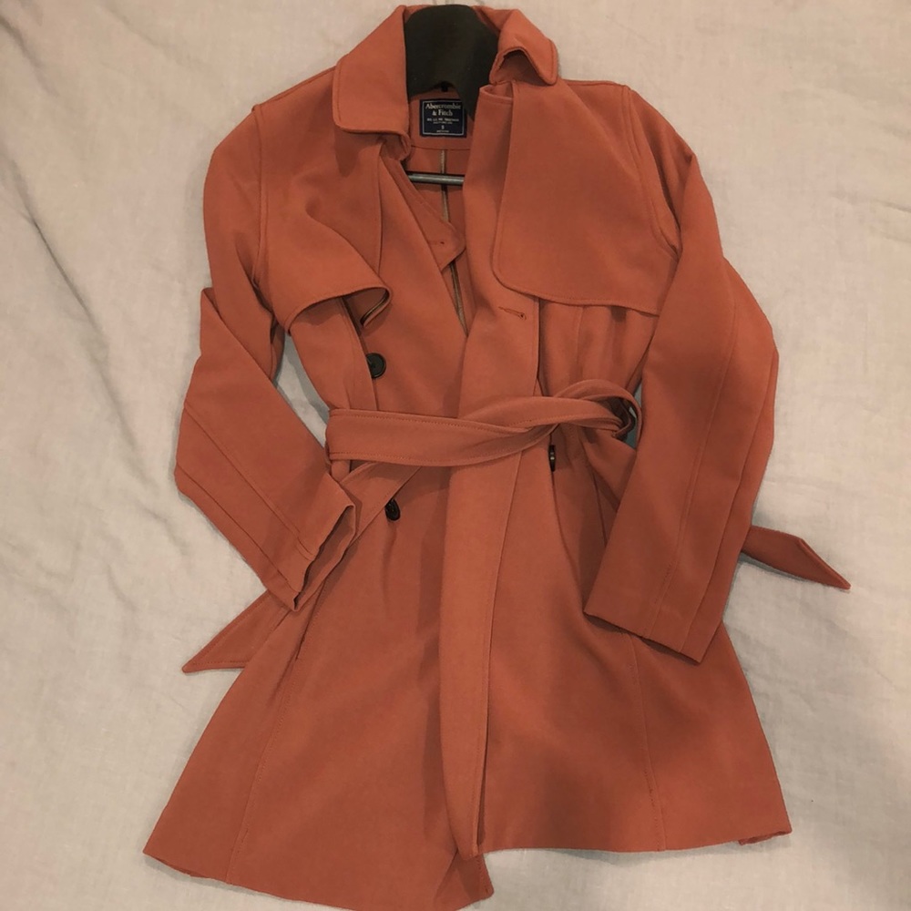 Terracotta Abercrombie Pea Coat